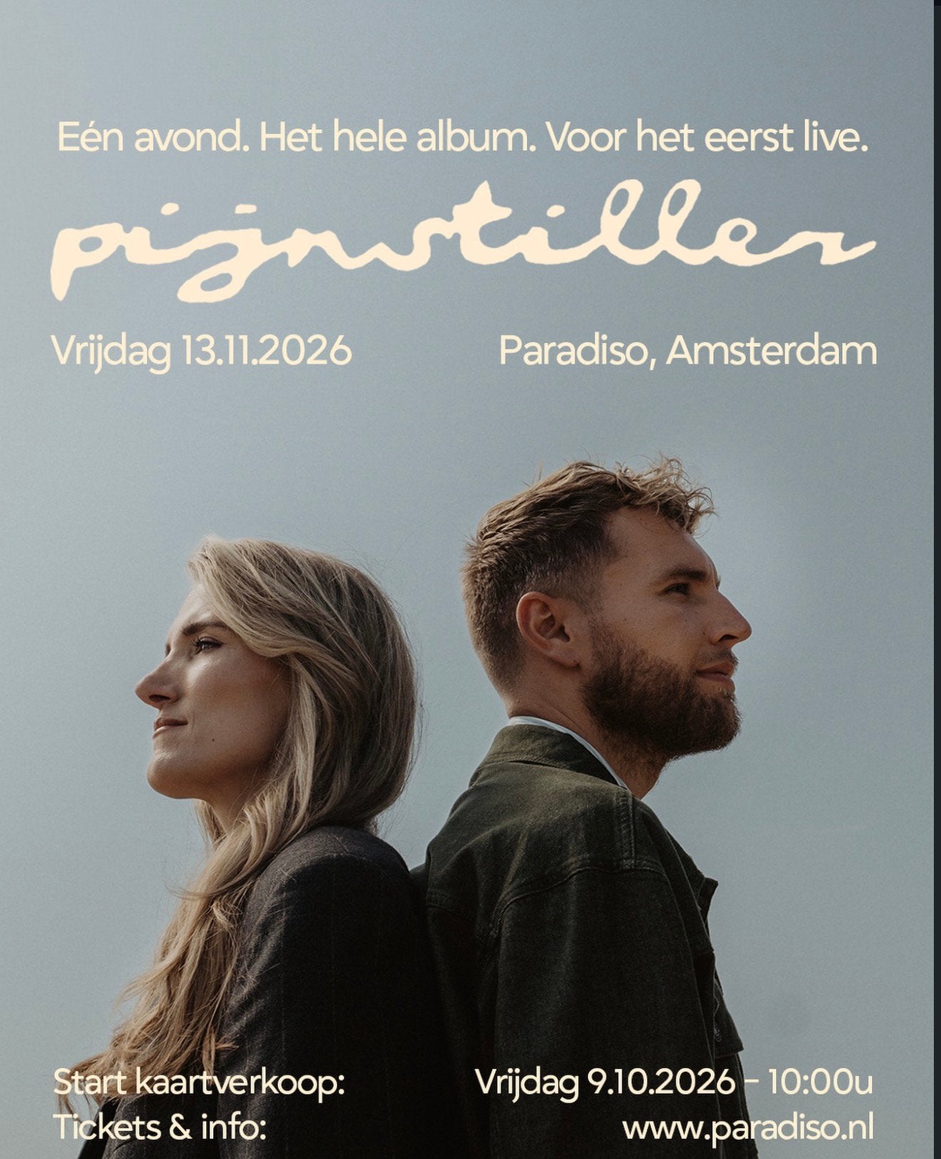 Suzan en Freek Paradiso Amsterdam, Drie personen of meer, November