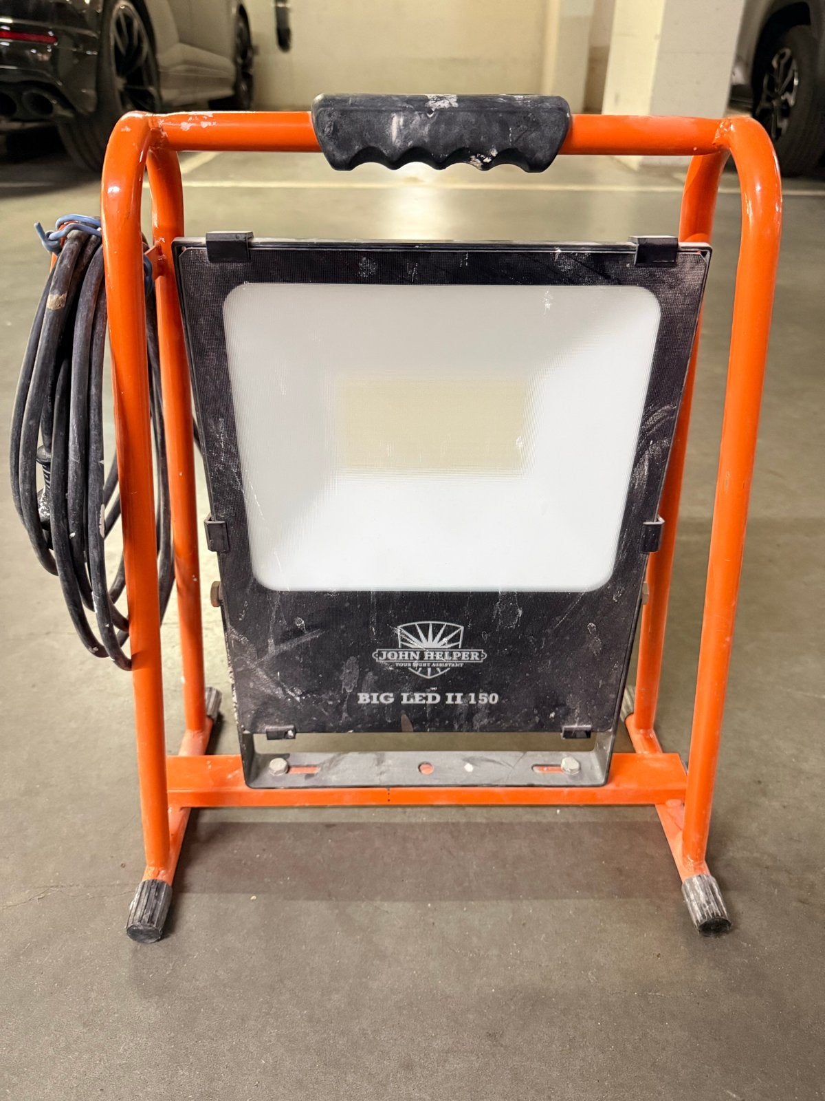 John Helper BIG LED II 150 bouwlamp met statief, Doe-het-zelf en Verbouw, Bouwverlichting, Ophalen, Gebruikt, Minder dan 50 watt