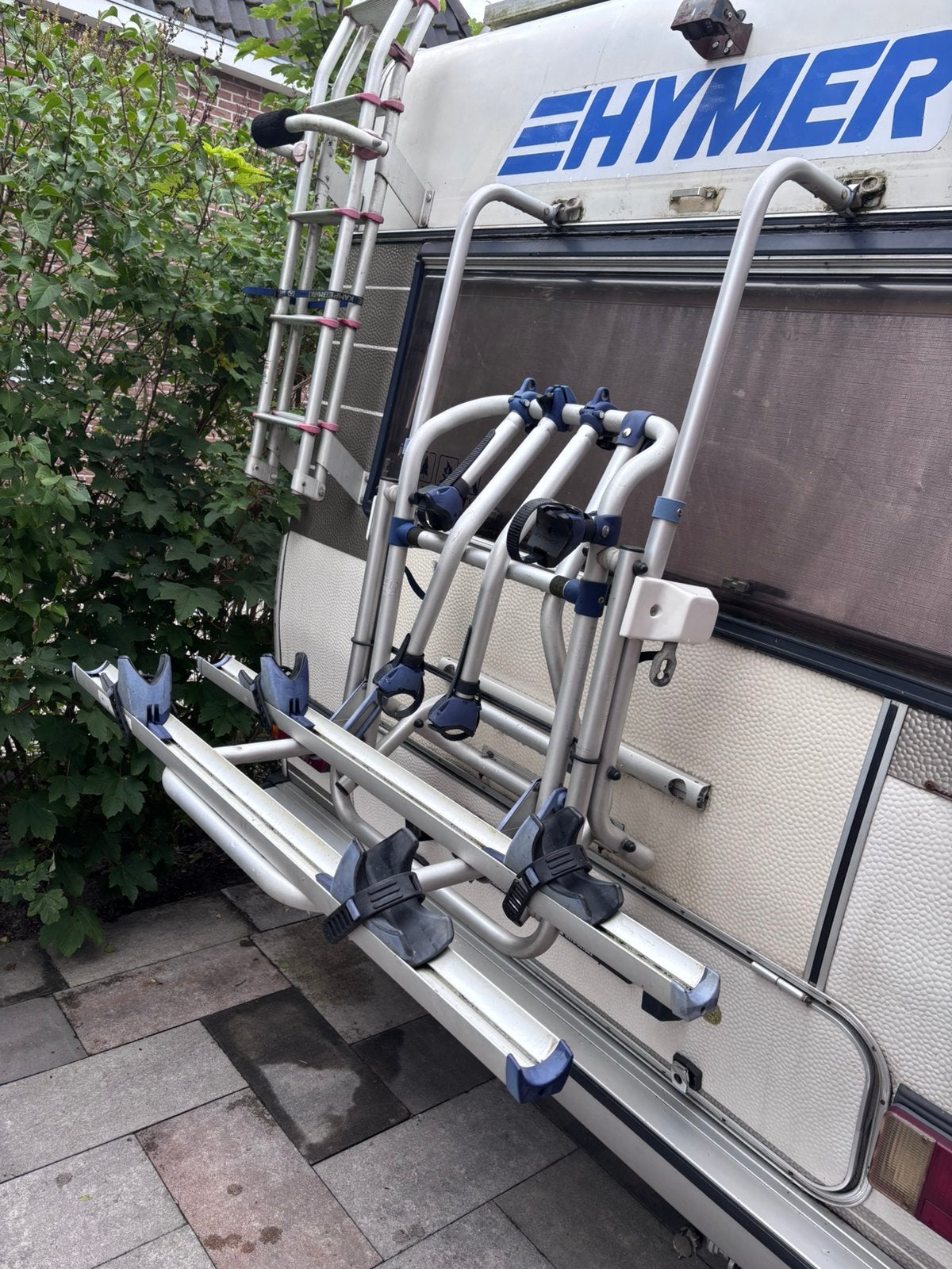 Gebruikte fietsendrager voor 2 fietsen, Caravans en Kamperen, Ophalen, Gebruikt