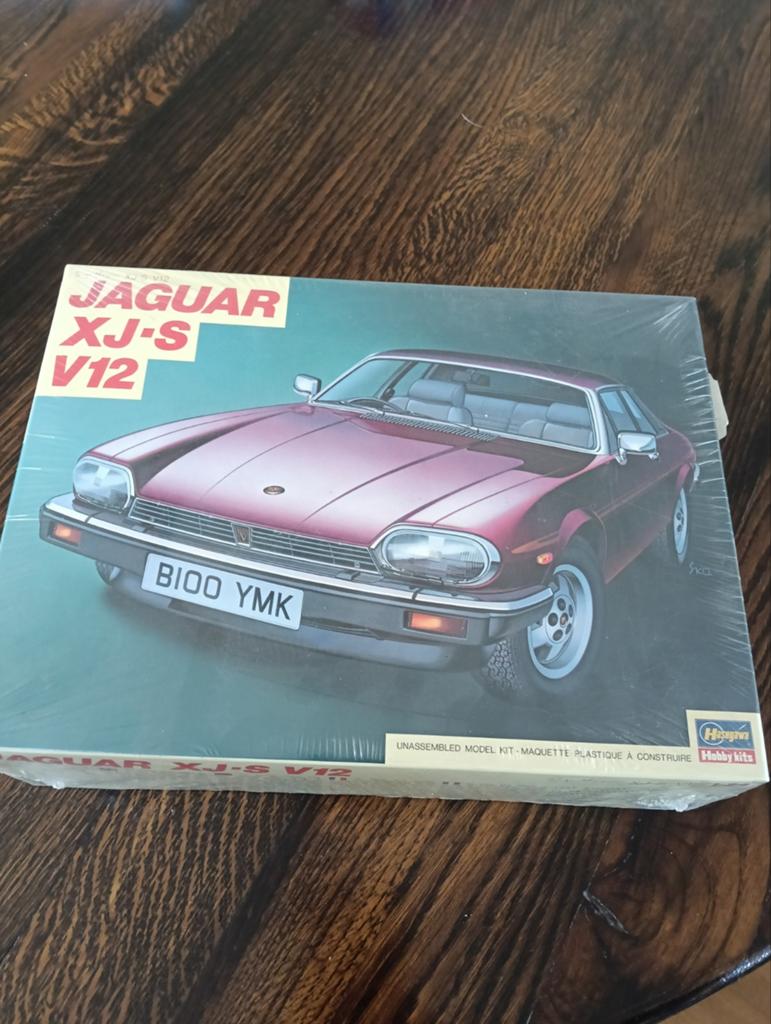 Hasegawa Jaguar XJ-S V12 Modelbouwkit 1:24 - Nieuw, Hobby en Vrije tijd, Modelauto's | 1:24, Ophalen of Verzenden, Nieuw, Auto