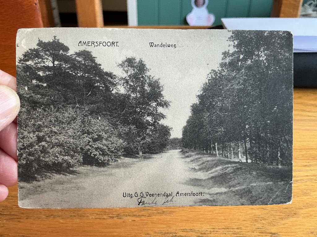 Amersfoort Wandelweg 1907, Verzenden, Voor 1920, Gelopen, Utrecht