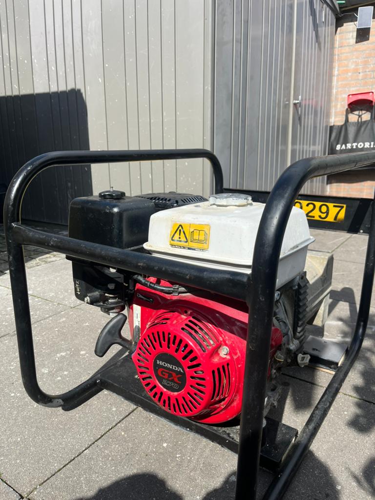 Honda GX 270 Aggregraat / Generator - 4,2 kVA, Ophalen of Verzenden, Zo goed als nieuw, Minder dan 5 kVA, Benzine