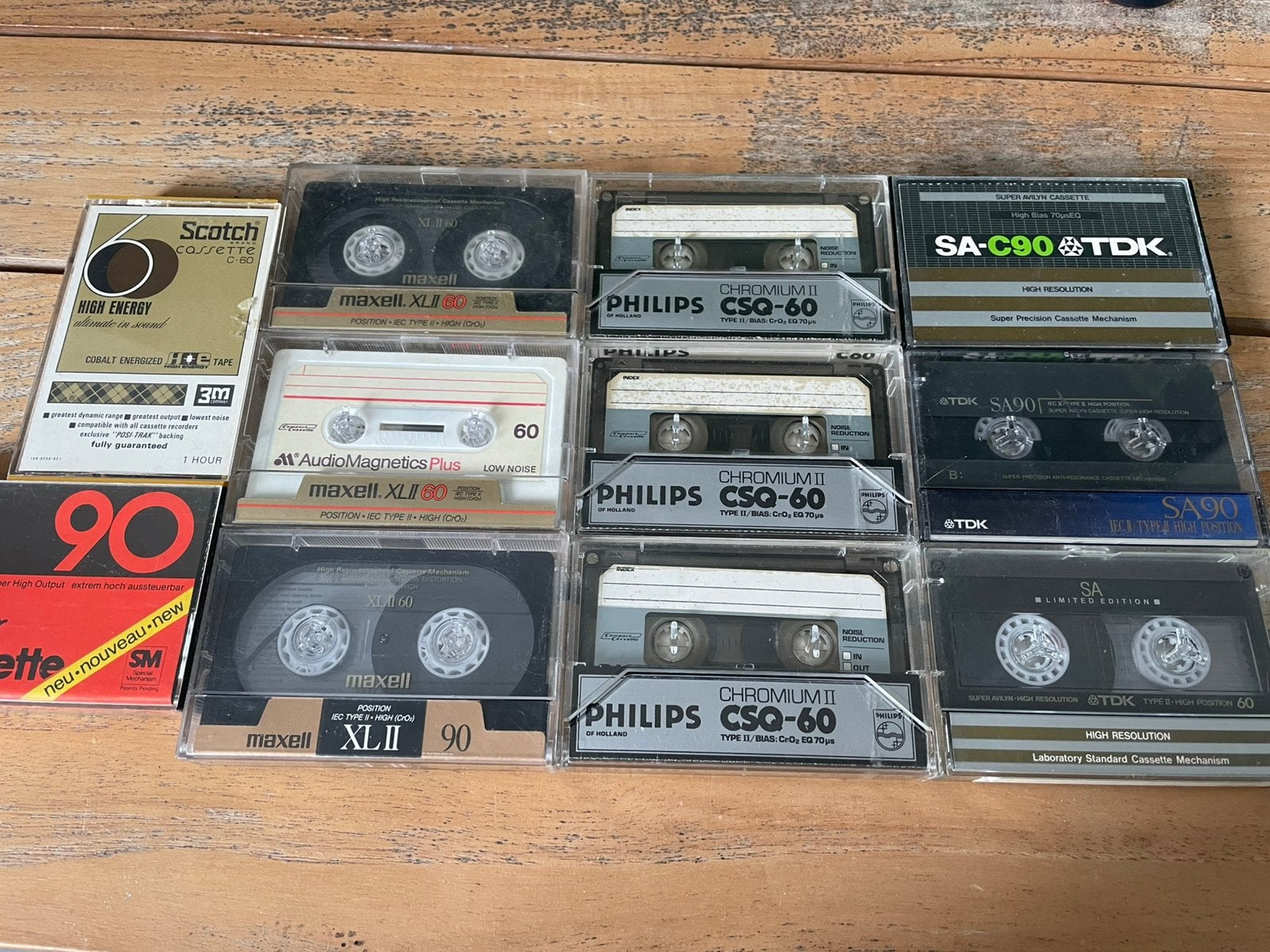 Vintage cassettebandjes bundel Maxell TDK Philips BASF, Cd's en Dvd's, Cassettebandjes, Ophalen of Verzenden, Gebruikt, Overige genres