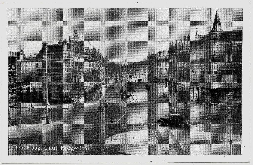 Den Haag 181, Paul Krügerlaan ongelopen, richtprijs 4,50, Verzenden, 1940 tot 1960, Ongelopen, Zuid-Holland