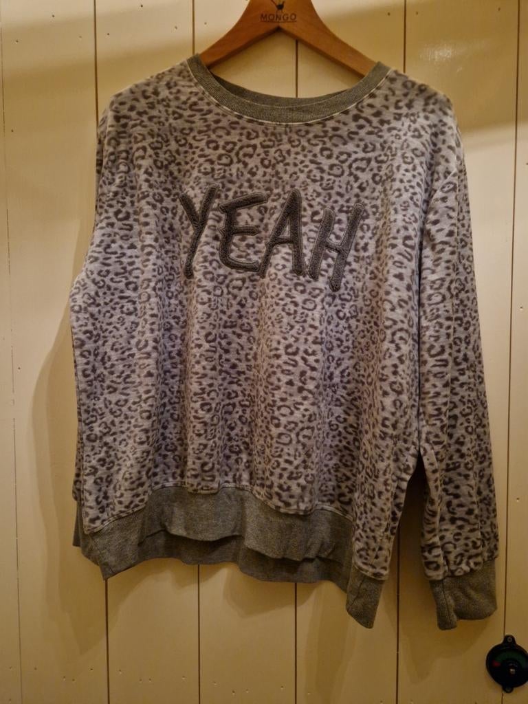 HUNKERMOLLER ZACHTE VELOURS PYJAMA SHIRT MAAT L, Hunkemöller, Ophalen of Verzenden, Maat 42/44 (L)