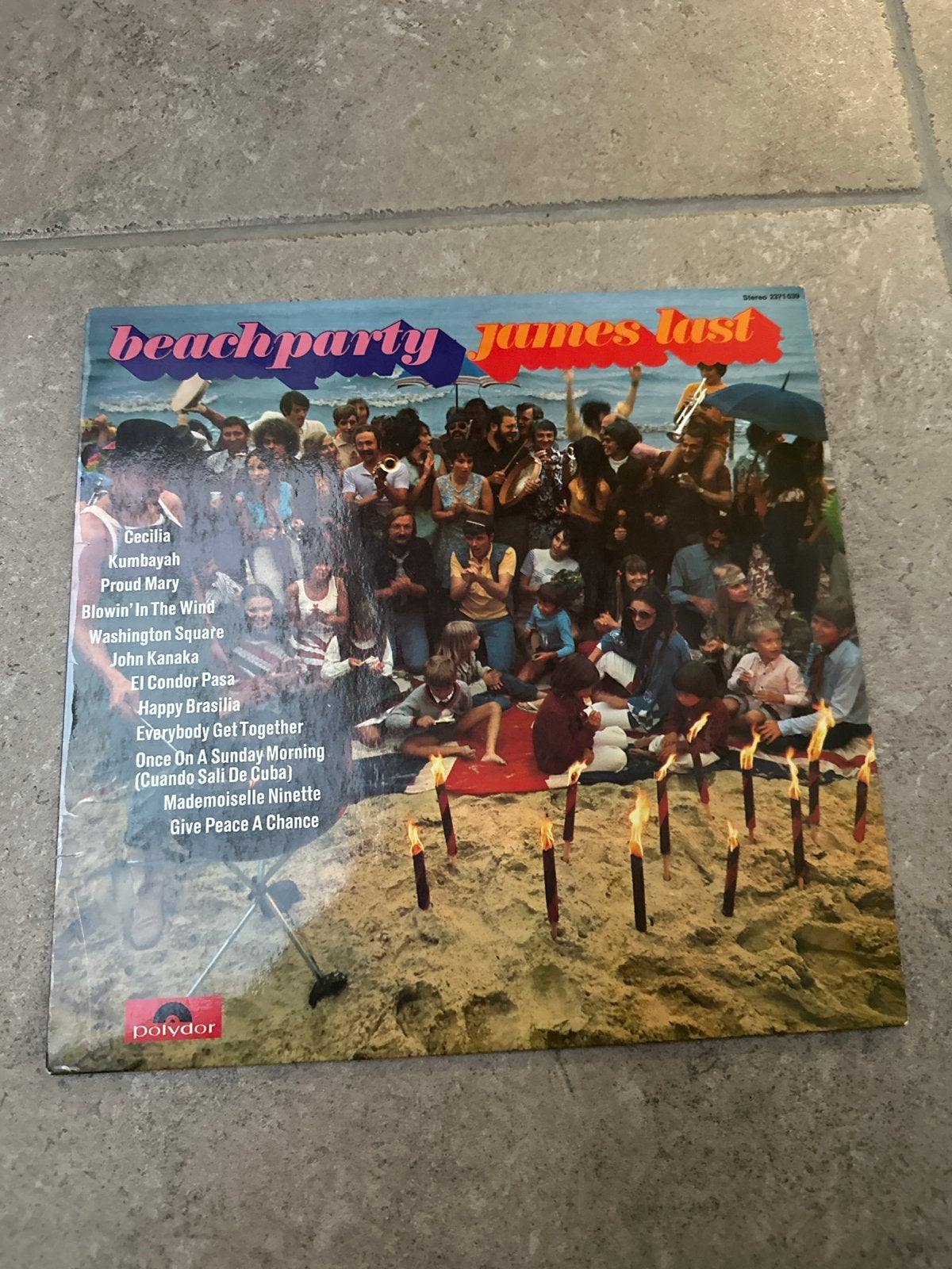 James Last - Beachparty LP (Polydor), LP, Gebruikt, Pop, Ophalen of Verzenden