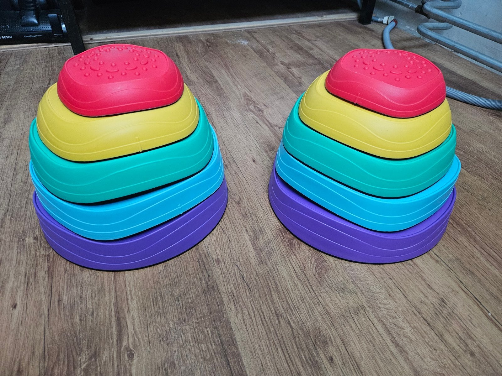 2 sets Stapelstenen - Zo goed als nieuw, Ophalen, Zo goed als nieuw, Jongen of Meisje