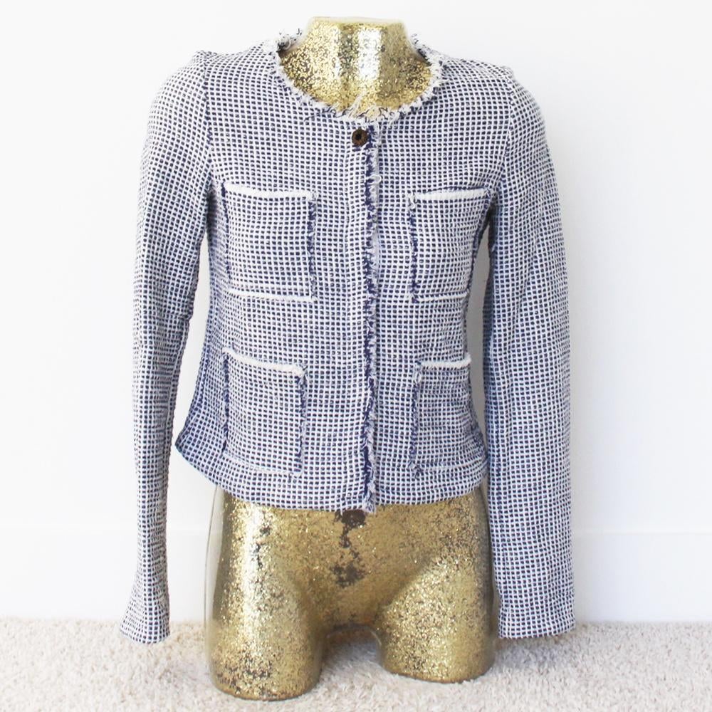 Blue Denim Lodge Jasje (Maat 1/XS) - 62 € 25,-