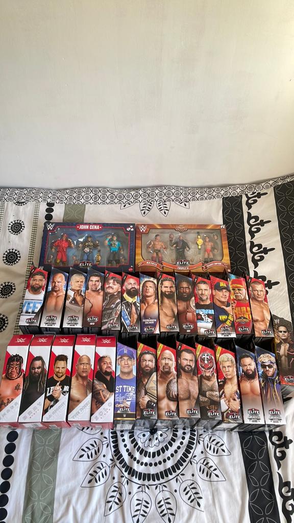 Wwe ellite collection wwe popen, Ophalen, Zo goed als nieuw