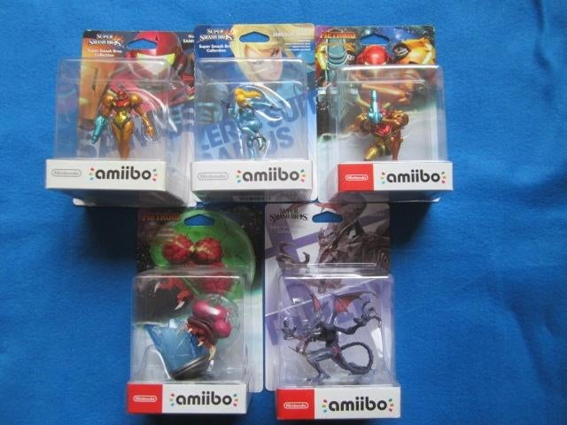 Nintendo Amiibo figuur Metroid, (dark) Samus, Ridley, Ophalen of Verzenden, Nieuw