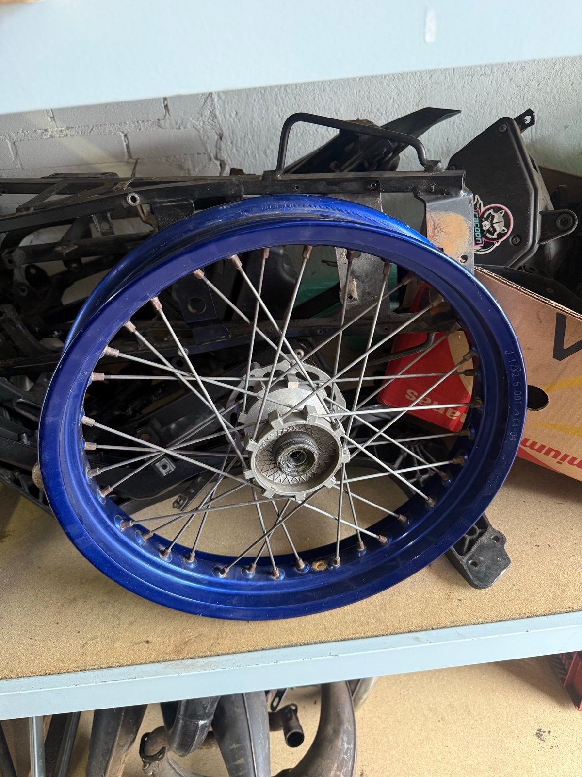 Derbi DRD Racing voorvelg 15mm - Zeer nette staat, Derbi, Overige typen, Derbi, Ophalen of Verzenden