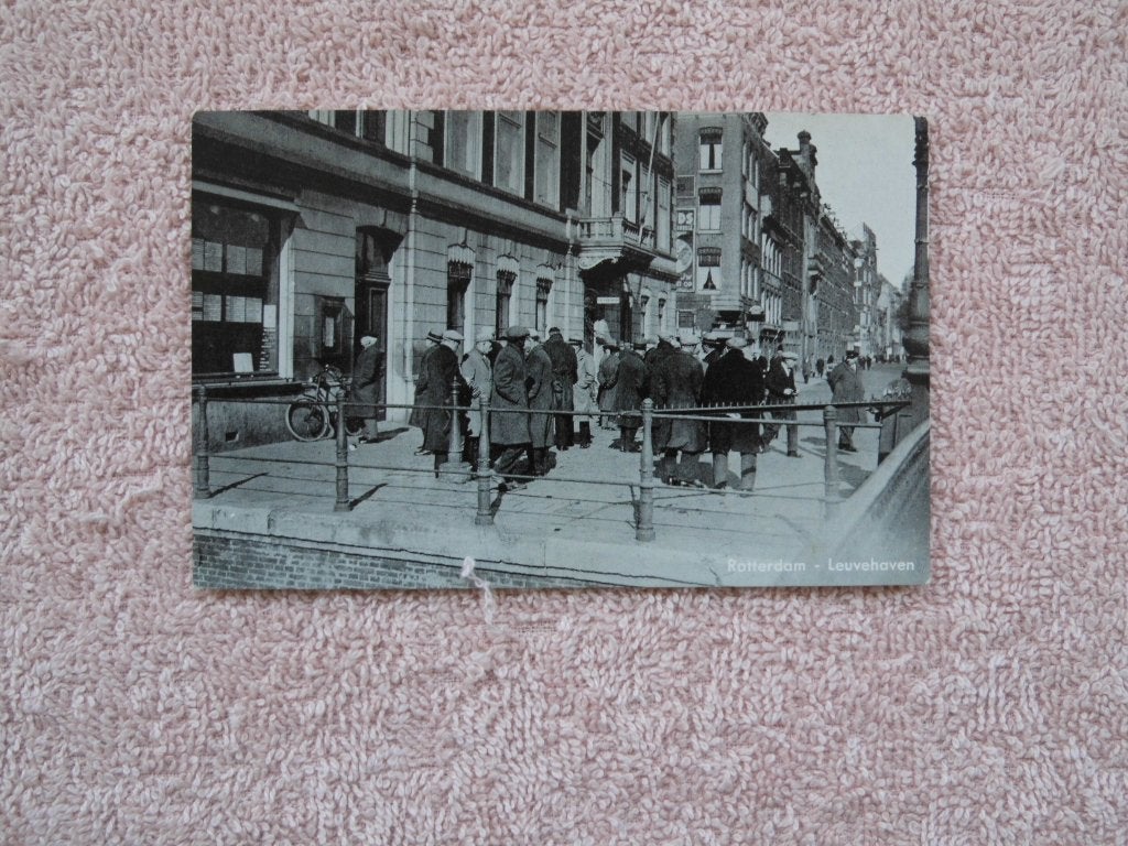 Oude Ansichtkaart Rotterdam - Leuvehaven, Verzamelen, Ansichtkaarten | Nederland, Ophalen of Verzenden, Voor 1920, Ongelopen, Zuid-Holland