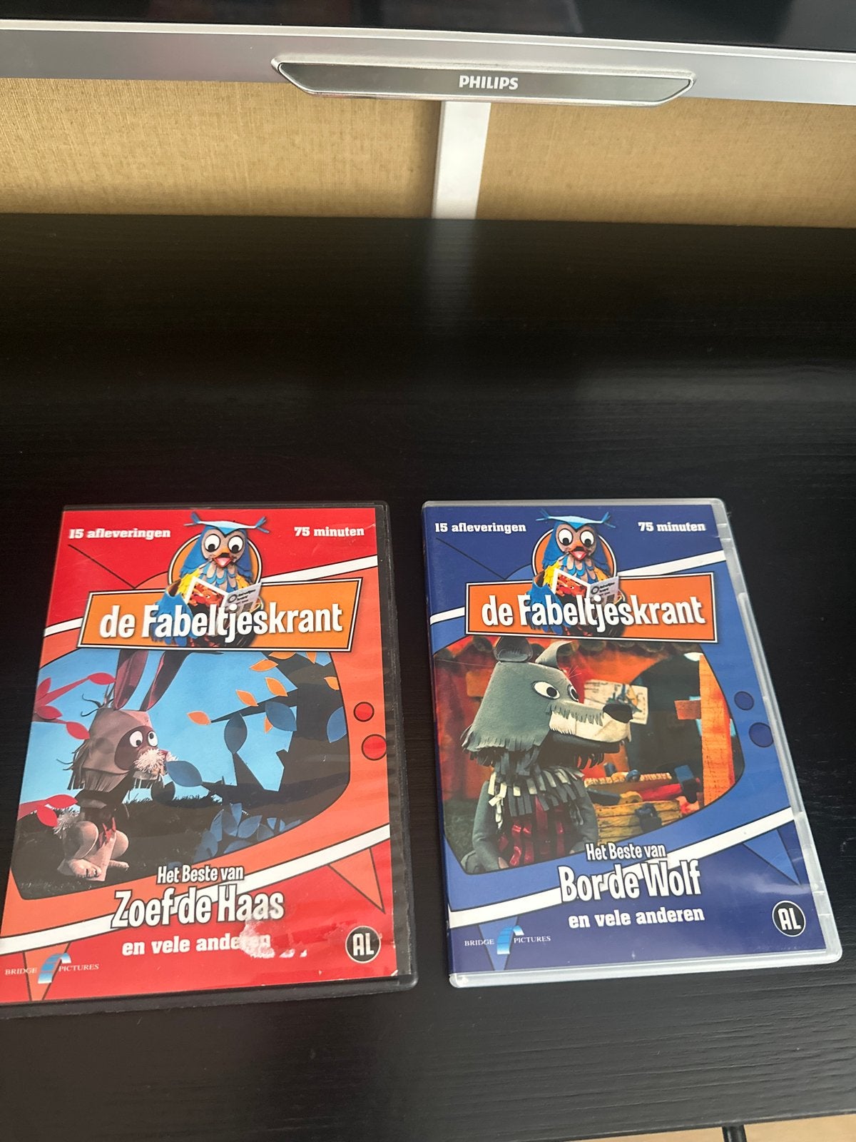 De Fabeltjeskrant: Het Beste van Zoef de Haas & Bor de Wolf, Cd's en Dvd's, Ophalen, Gebruikt, Alle leeftijden, Tv-serie