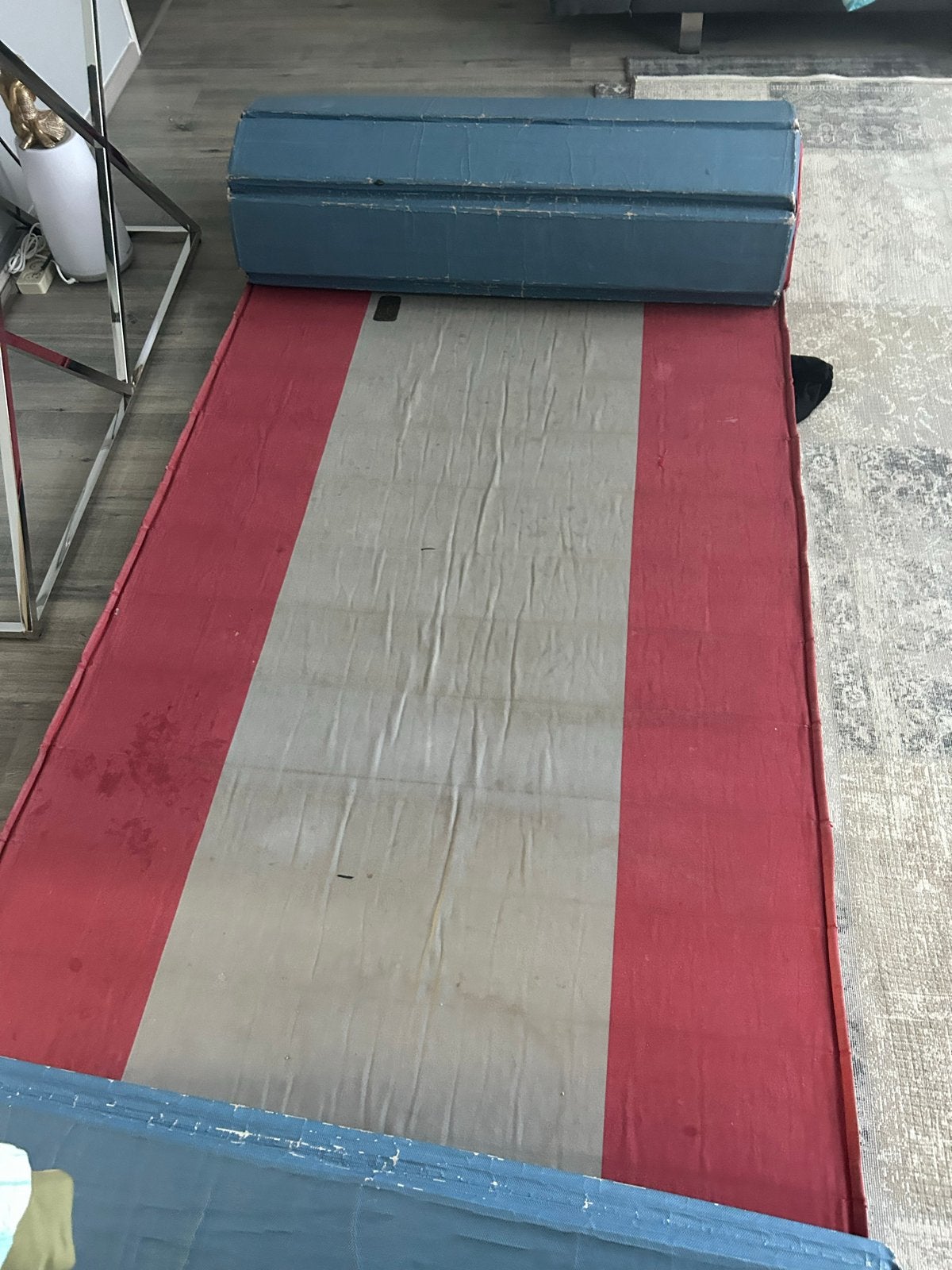 Turnmat / Gymmat - Opvouwbaar en Draagbaar, Gebruikt, Maat 36 t/m 42, Ophalen of Verzenden, Meerkleurig