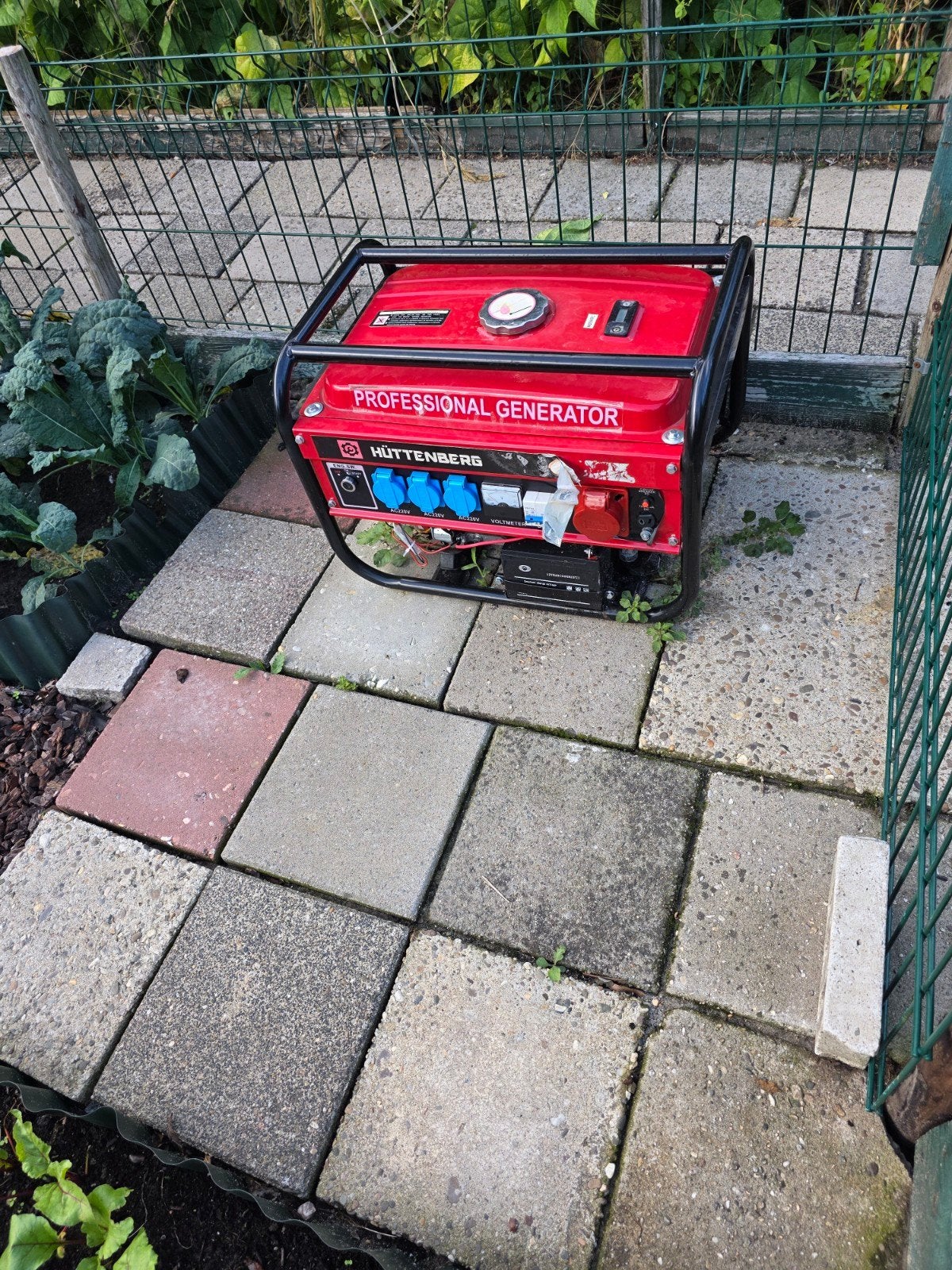 Hüttenberg Professional Generator - Benzine Aggregaat, Ophalen of Verzenden, Gebruikt