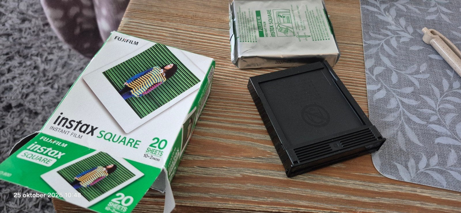 Fujifilm Instax Square Instant Film - 20 vellen