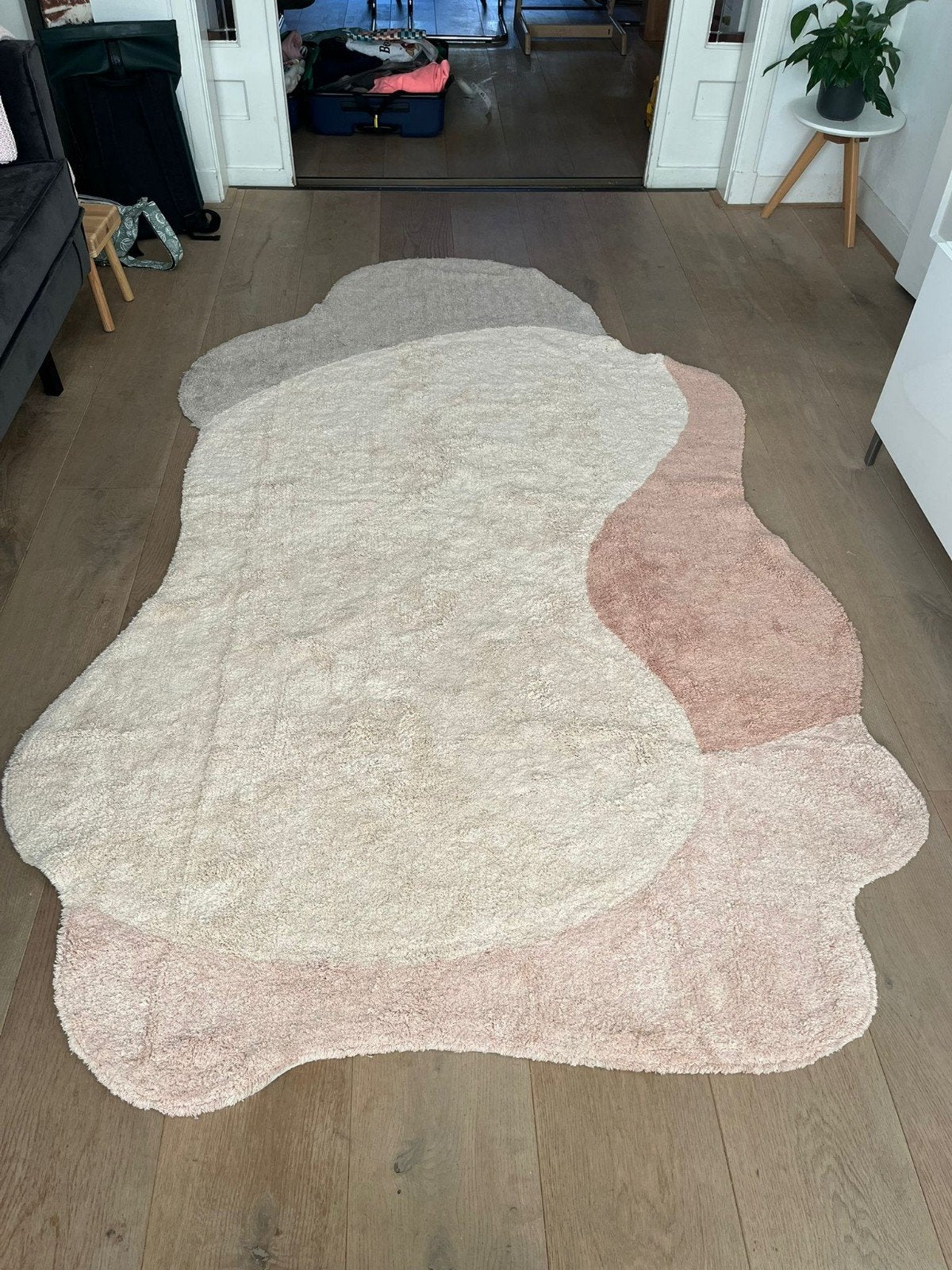 Vloerkleed Sklum Suria 145x245 cm katoen, Ophalen of Verzenden, Nieuw, Rechthoekig, 200 cm of meer