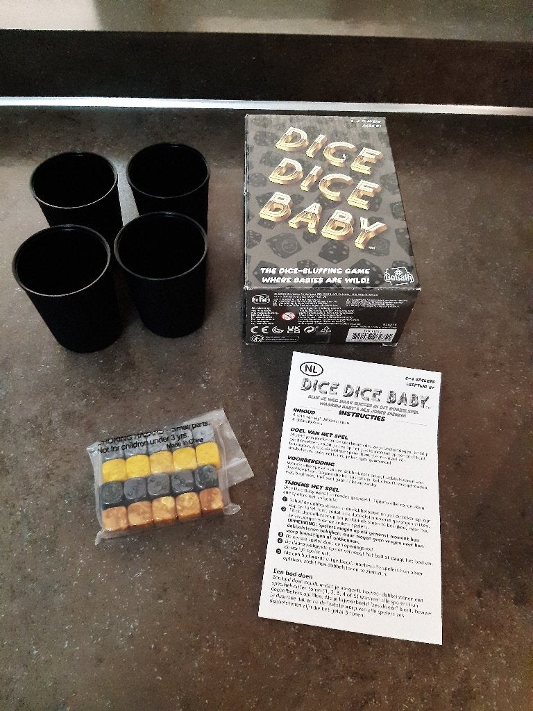 Dice dice baby nieuw, Ophalen of Verzenden, Nieuw