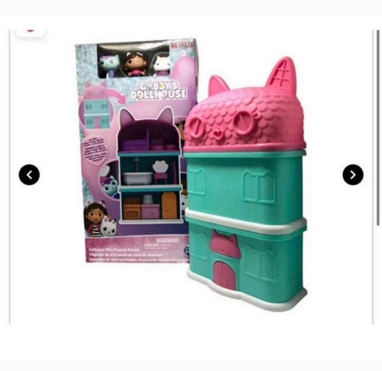 Mini GABBY DOLLHOUSE 6071198 - Nieuw Gabby's poppenhuis set, Poppenhuis, Nieuw, Ophalen of Verzenden, H