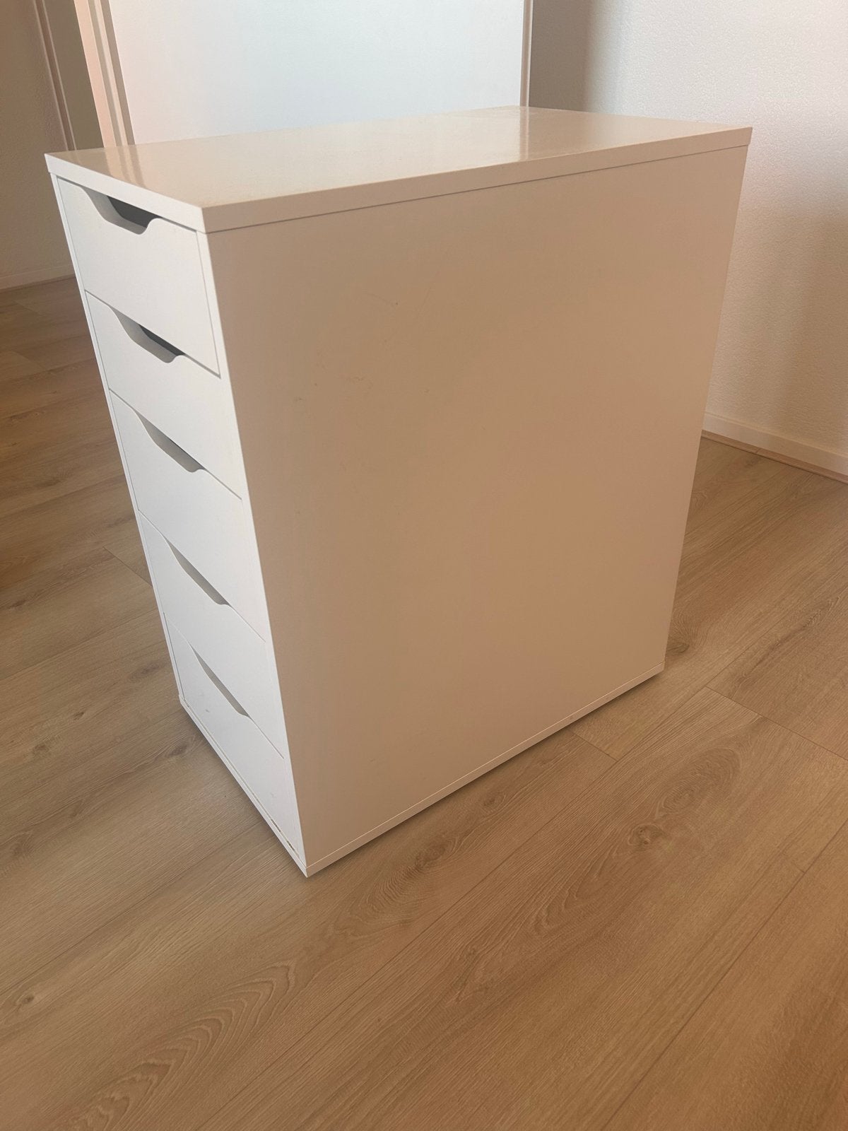 IKEA Alex ladeblok met 6 laden - Wit, Huis en Inrichting, Kasten | Ladekasten, Ophalen, Overige materialen, Minder dan 50 cm, 5 laden of meer