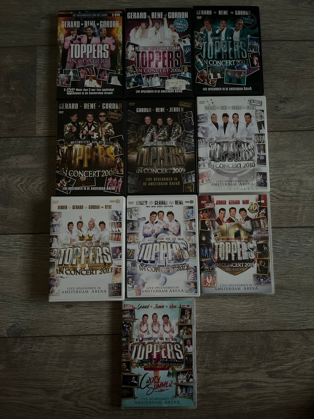 Toppers in Concert DVD Collectie 2005-2015, Alle leeftijden, Nederlands, Zo goed als nieuw, Concert
