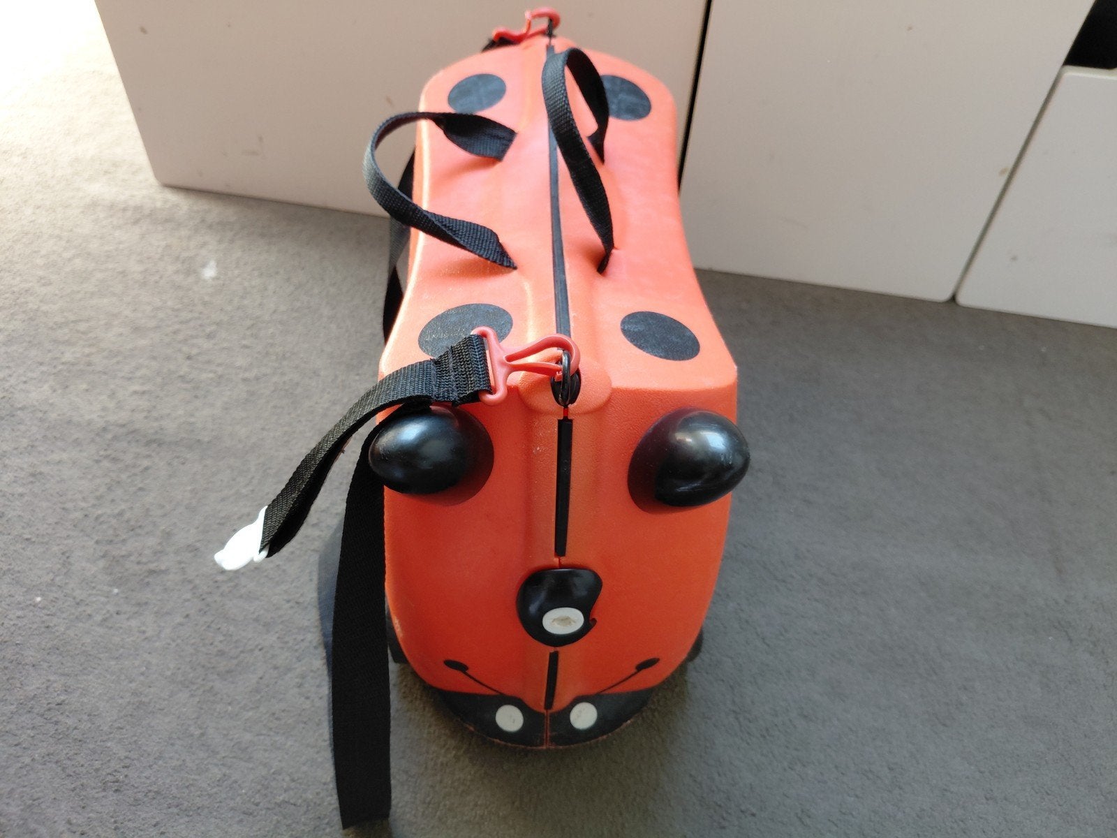 Trunki Lieveheersbeestje Kinderkoffer - Ideaal voor Vakantie, Wieltjes, Gebruikt, Hard kunststof, Minder dan 50 cm