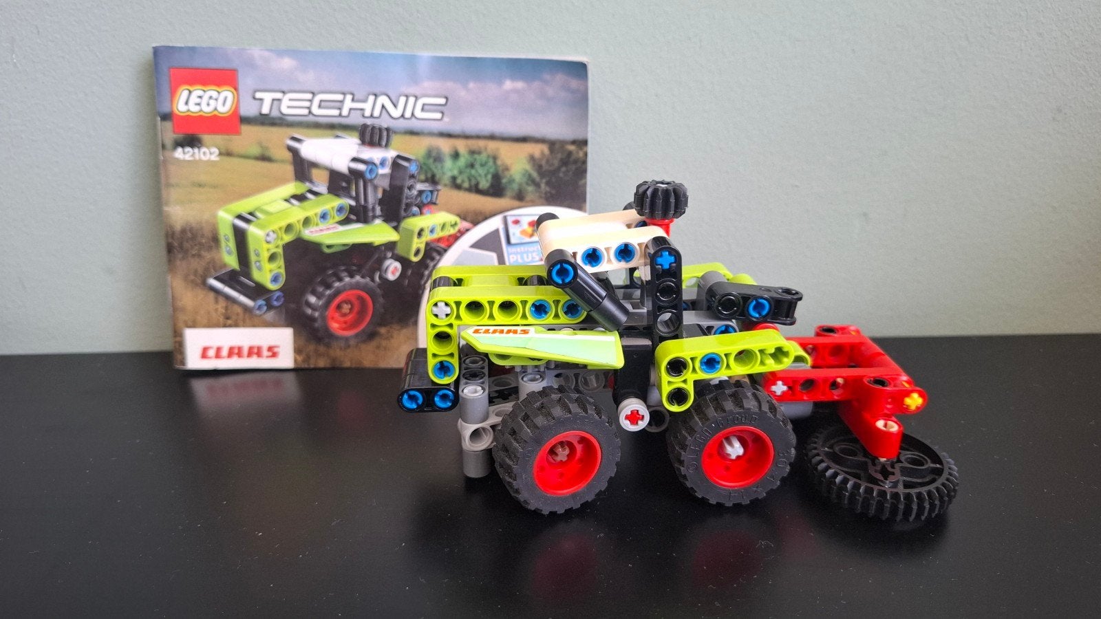 LEGO Technic 42102 Mini CLAAS XERION – compleet + boekje, Lego, Inclusief instructies, Ophalen of Verzenden, Zo goed als nieuw