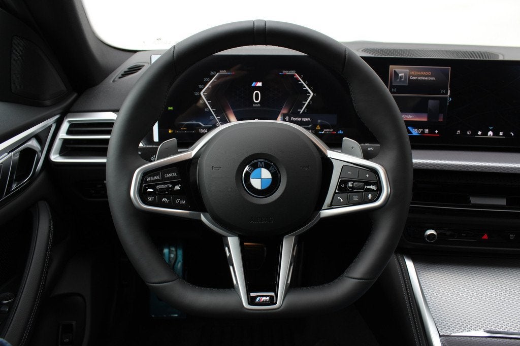 BMW 4 Serie Gran Coupé 420i M Sport Automaat / Achteruitrij, Auto's, BMW, Automaat, 1998 cc, Zwart, Bedrijf