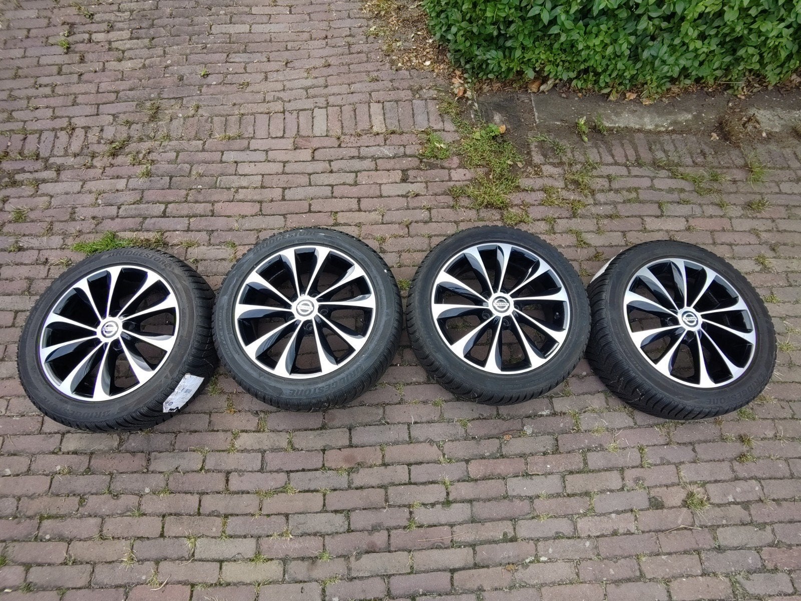 Nissan Leaf winterset orgineel 17 inch, Ophalen, Gebruikt, Banden en Velgen, 17 inch