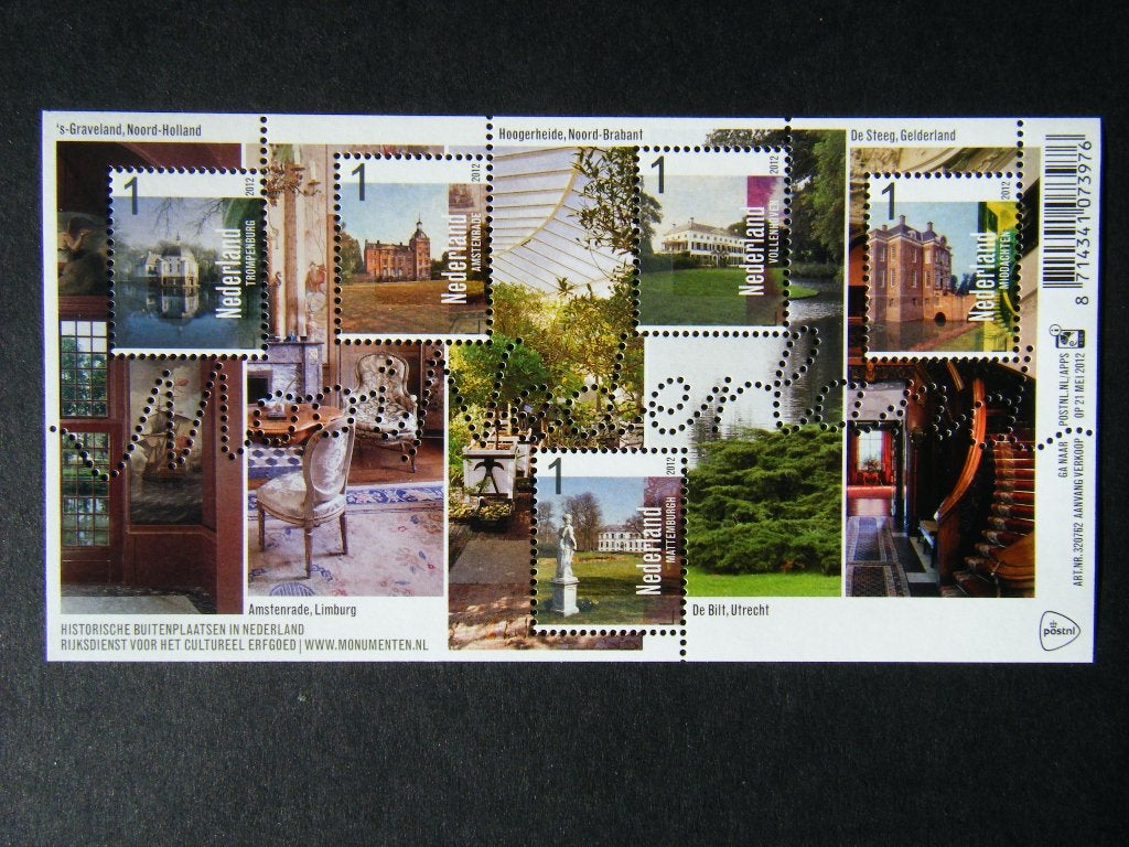 V 111 Nederland 2012 P.F., Verzenden, Na 1940, Postfris