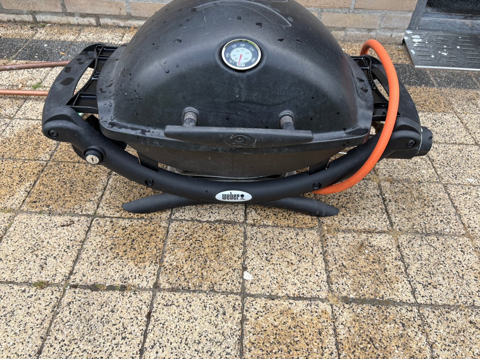 Weber Q1200 tafel gasbarbecue, Tuin en Terras, Ophalen of Verzenden, Gebruikt