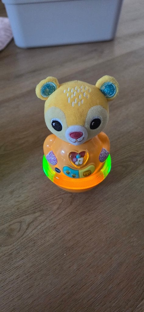 Vtech tuimelbeer, Ophalen, Zo goed als nieuw, 6 maanden tot 2 jaar