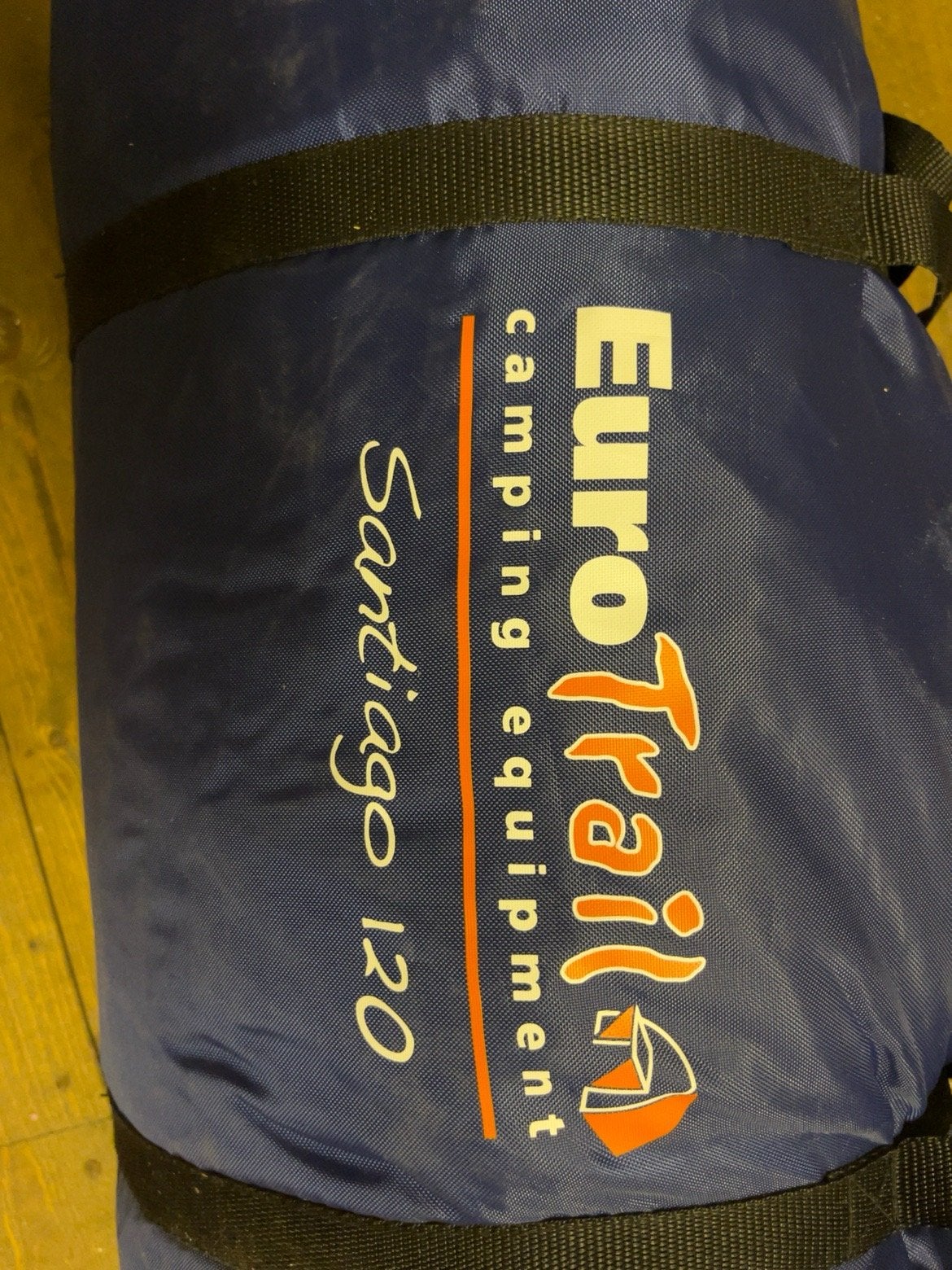EuroTrail Santiago 120  Tent met twee cabines, Caravans en Kamperen, Ophalen, Gebruikt, Tot en met 4