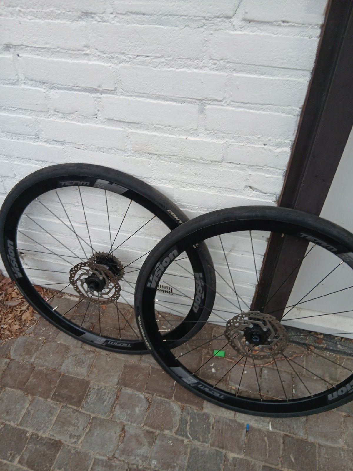 wielen set Vision, Fietsen en Brommers, Fietsonderdelen, Ophalen