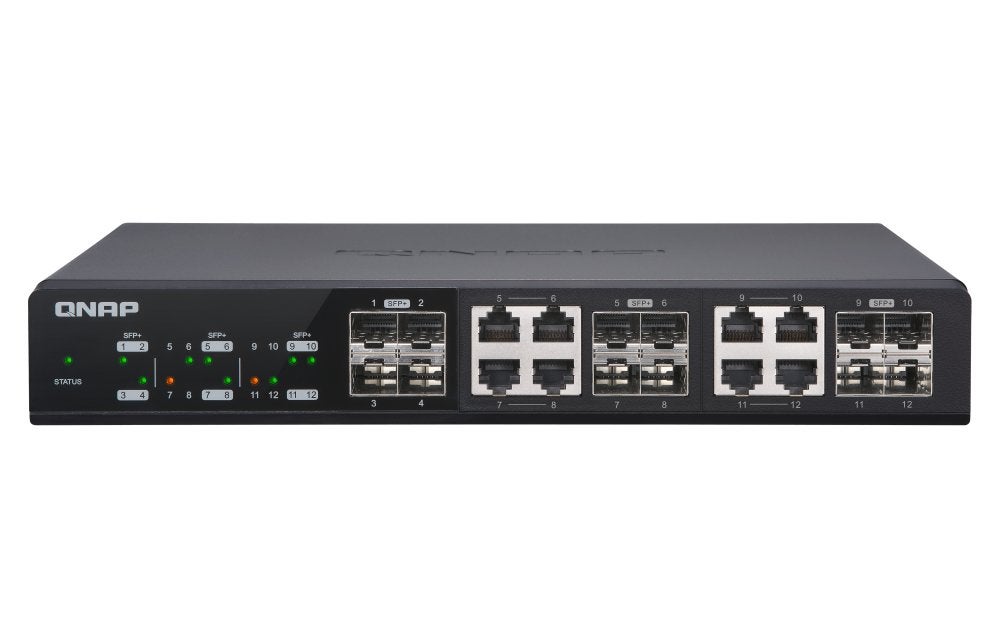 QNAP QSW M1208-8C 10 Gigabit Switch 10gbe, Ophalen, Gebruikt