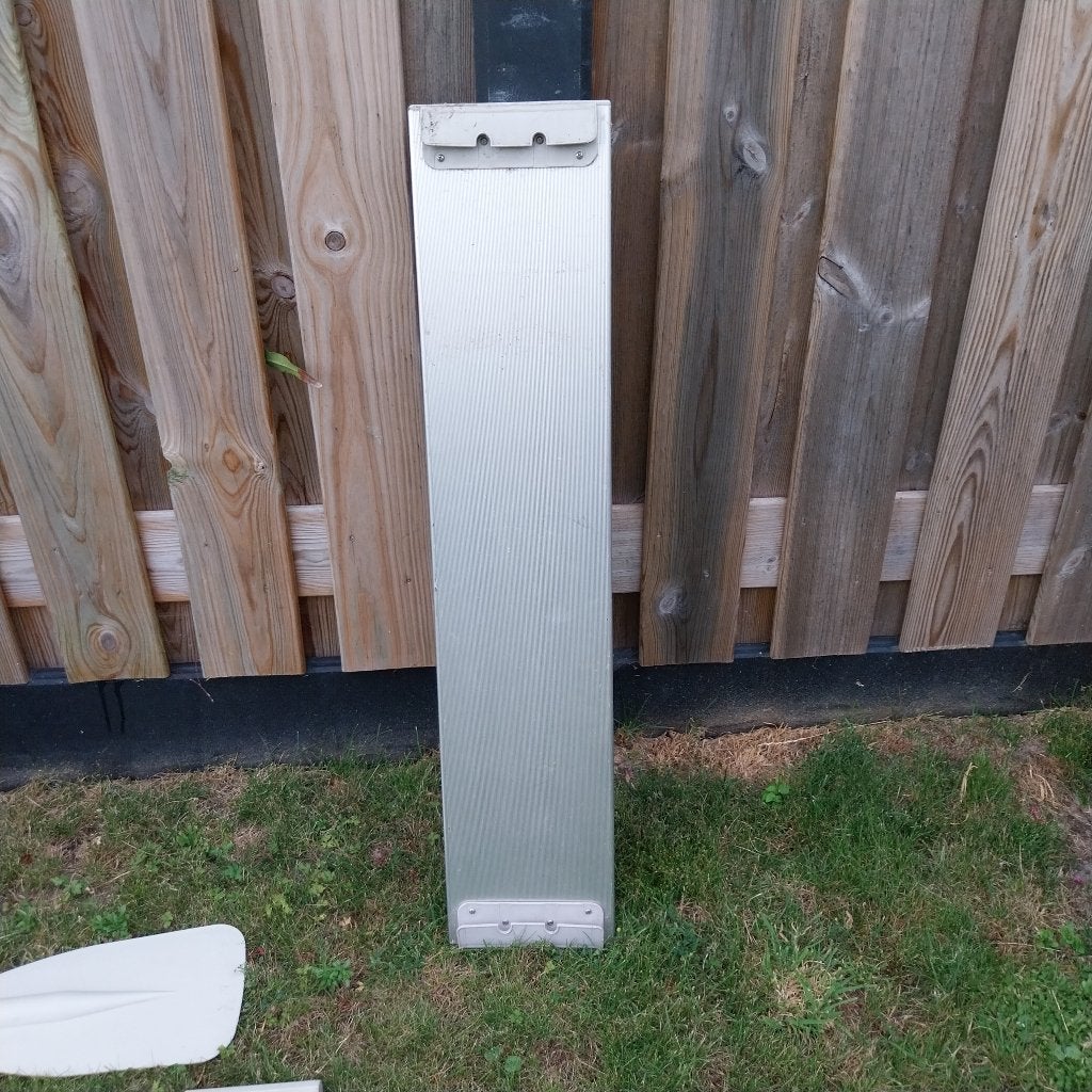 Aluminium bankje voor rubberboot, Ophalen of Verzenden, Zo goed als nieuw, Overige typen