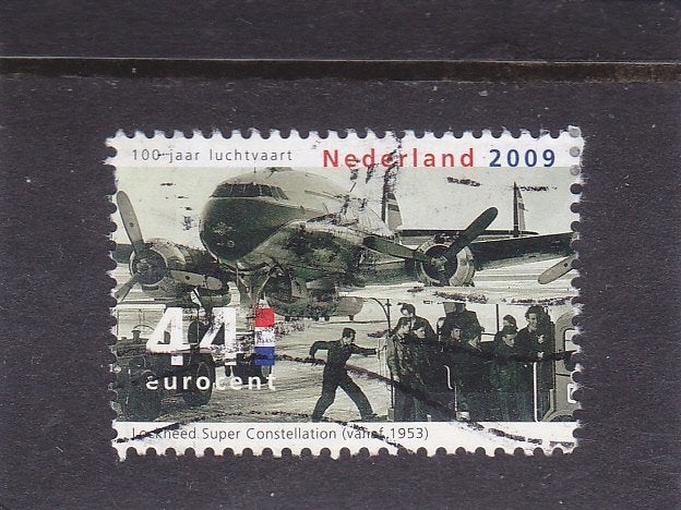 postzegel Nederland, Verzenden, Na 1940, Gestempeld