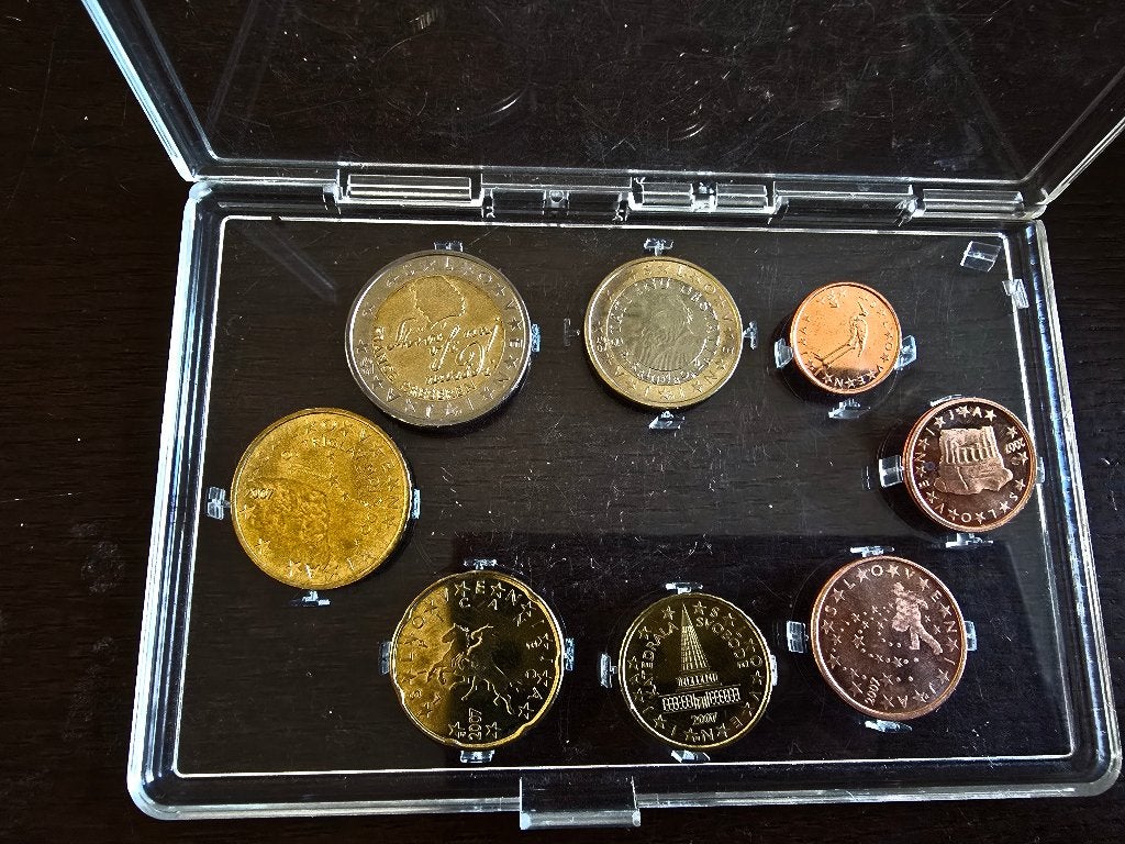 Euroset Slovenië 2007, Ophalen, Slovenië, Overige waardes, Setje