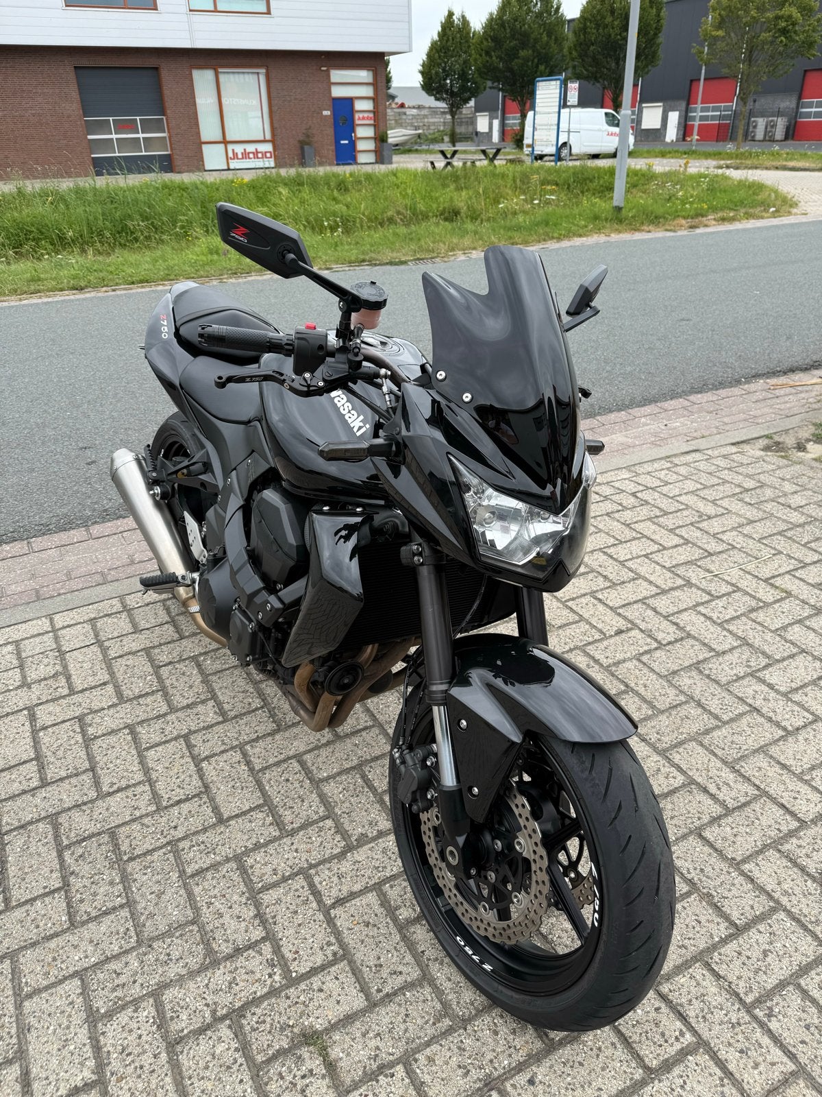 Kawasaki Z750 uit 2008, Sportuitlaat, Occasion, 4 cilinders, Motorrijbewijs A