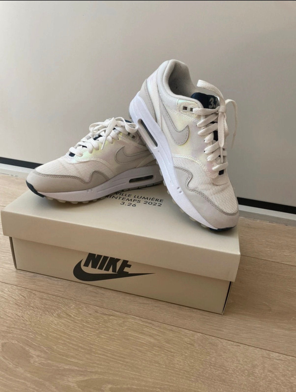 NIKE air max limited edition 3.26 maat 37.5, Wit, Ophalen of Verzenden, Sneakers of Gympen, Zo goed als nieuw