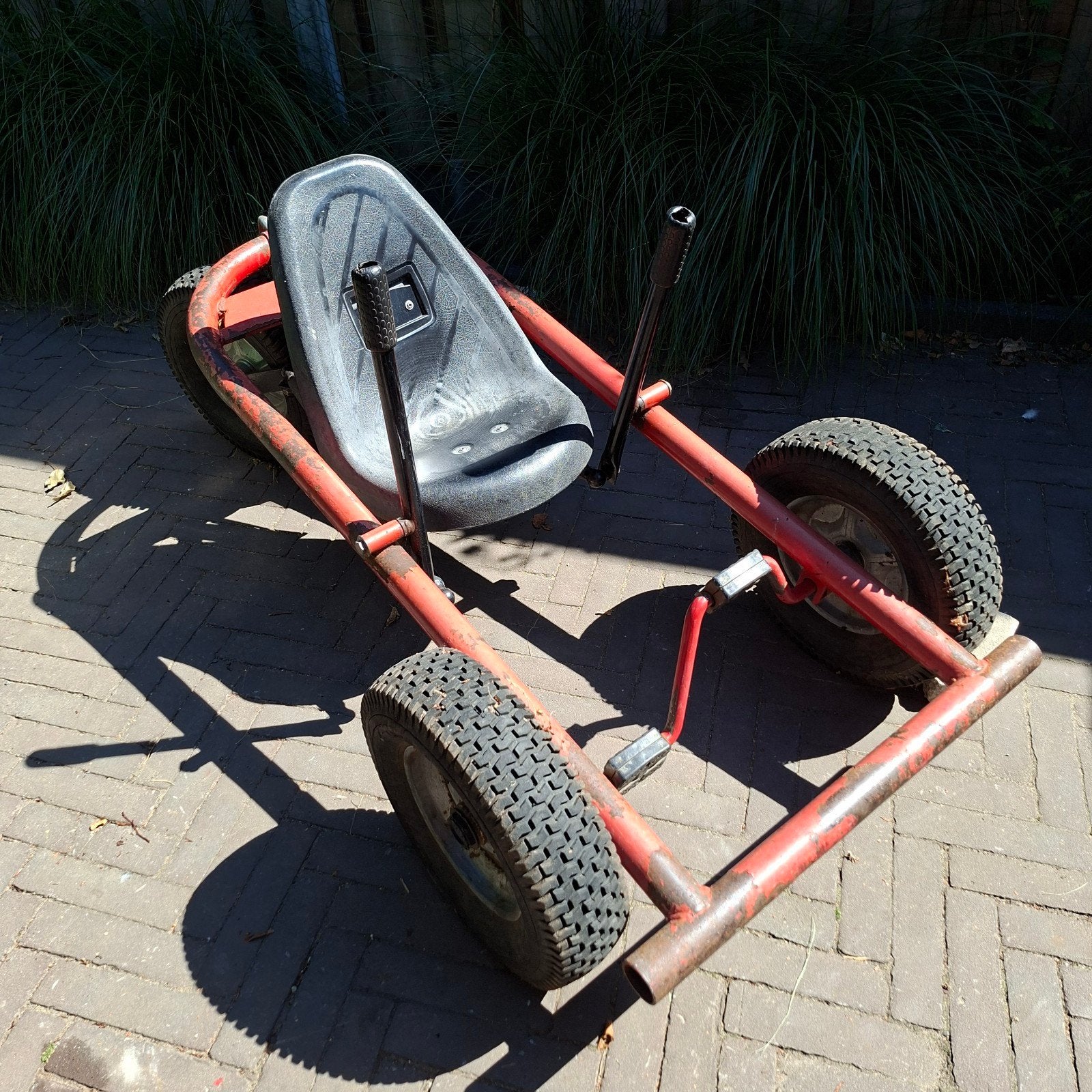 stevige 3 wiel skelteren aanhanger - Gebruikt, Ophalen, Gebruikt, Overige merken, Met kar of aanhanger