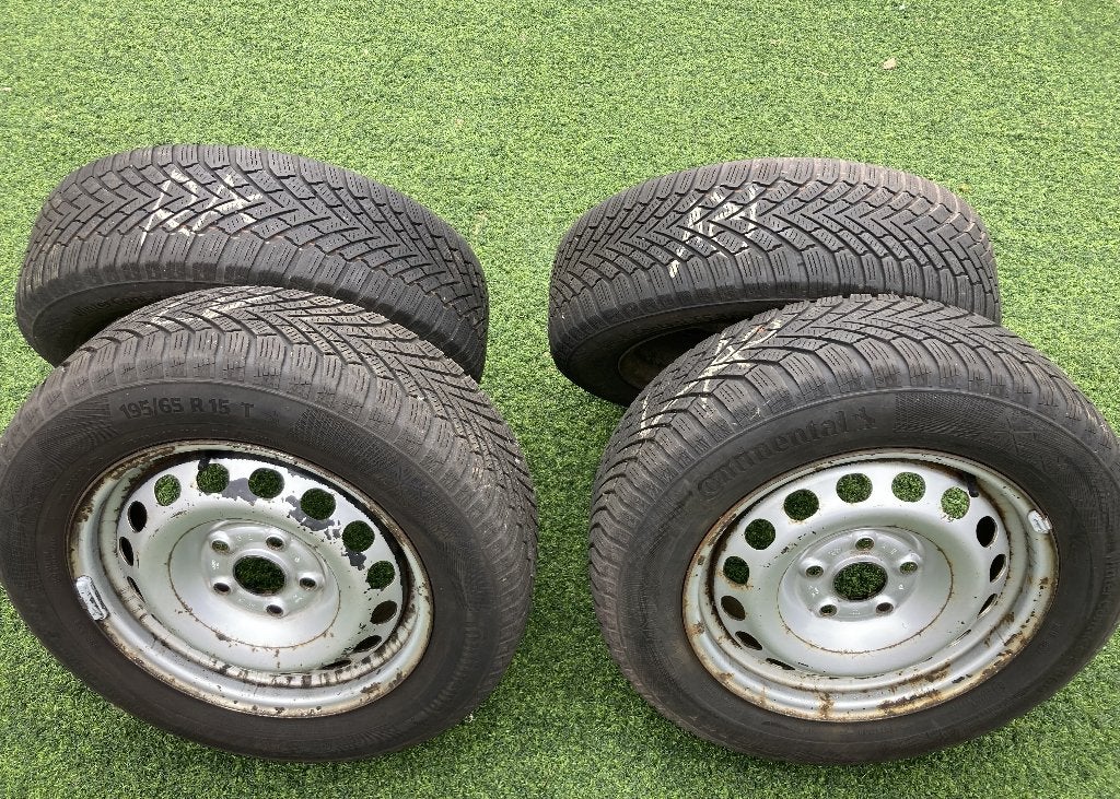 Winterbanden VW Caddy, Ophalen, 15 inch, Winterbanden, Band(en)