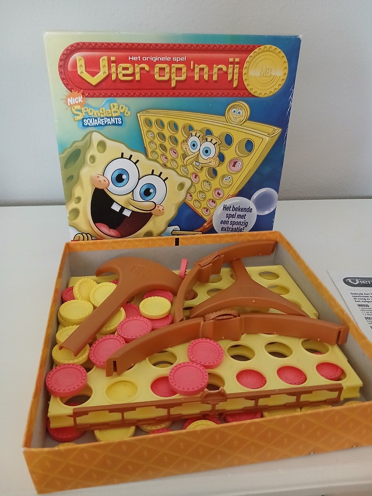 Vier op een rij spongebob, Ophalen of Verzenden, Gebruikt