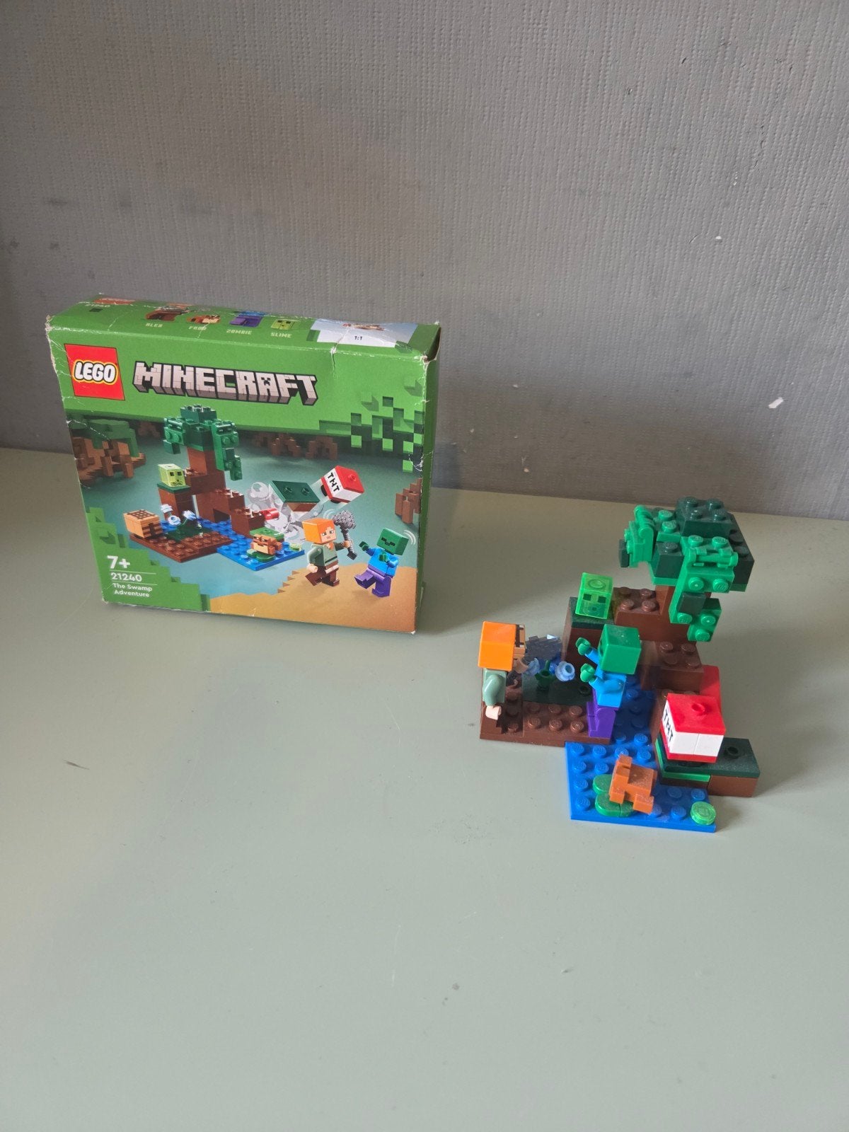 lego minecraft 21240 the swamp adventure, Ophalen, Zo goed als nieuw