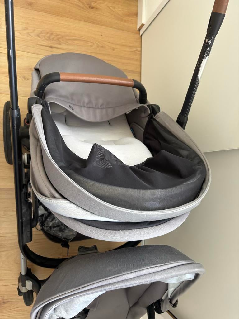 Maxi-Cosi Lila CP Duo Kinderwagen - Grijs, Gebruikt, Duowagen, Maxi-Cosi, Ophalen
