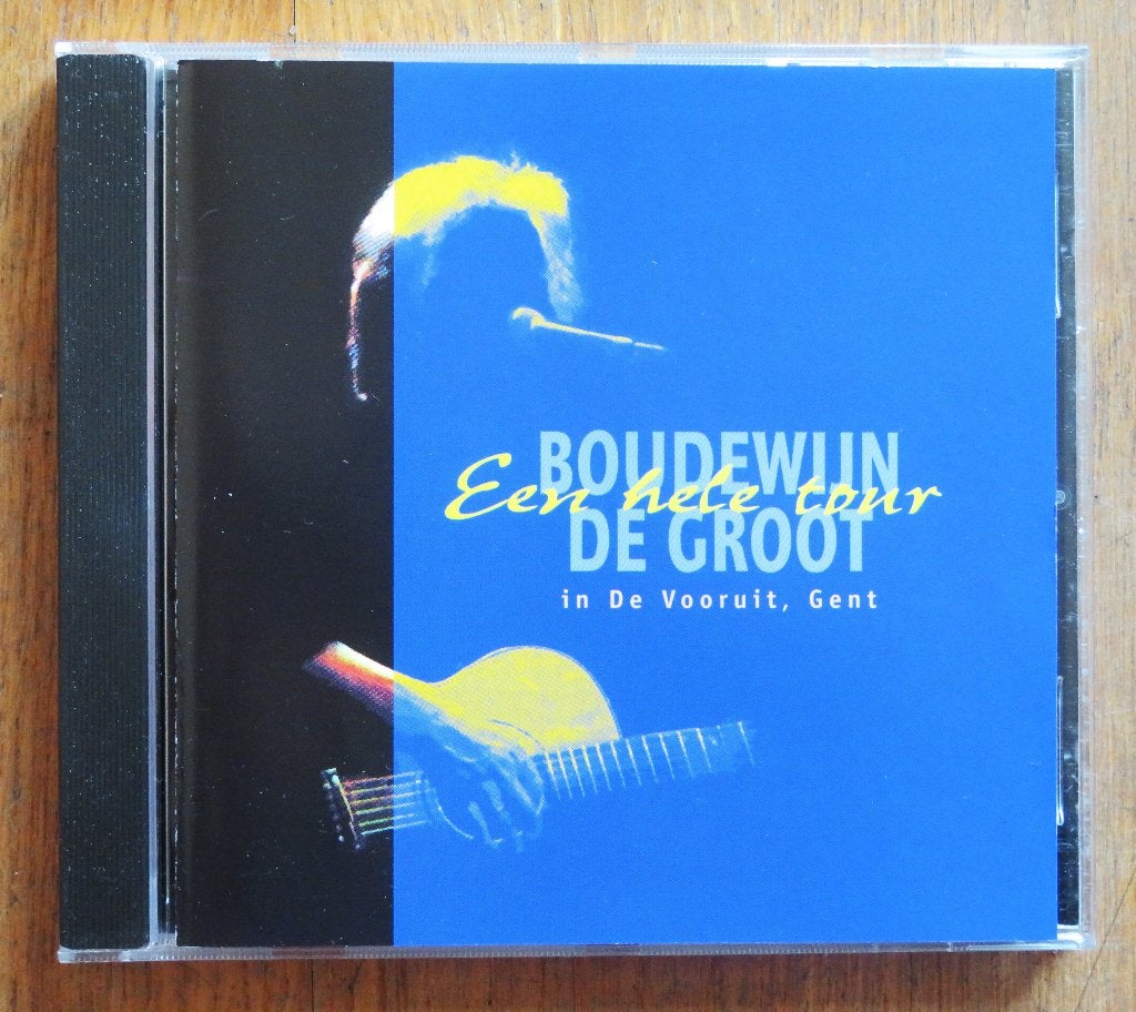 CD Boudewijn de Groot Een hele tour, Live De Vooruit te Gent, Ophalen of Verzenden