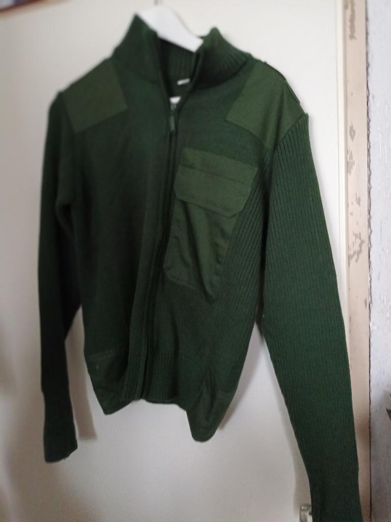 Merino Wollen vest Superwash  mt 44 leger unisex, Ophalen of Verzenden, Landmacht, Nederland, Kleding of Schoenen