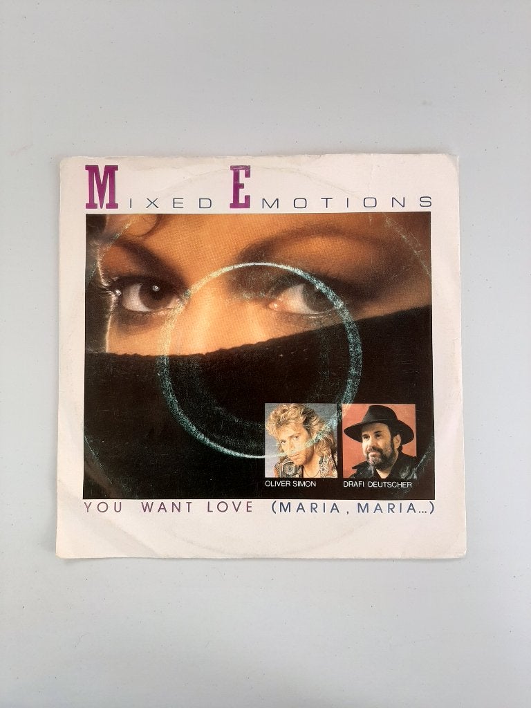 Single: Mixed Emotions - You Want Love (Maria, Maria), Cd's en Dvd's, Ophalen, Gebruikt, Pop