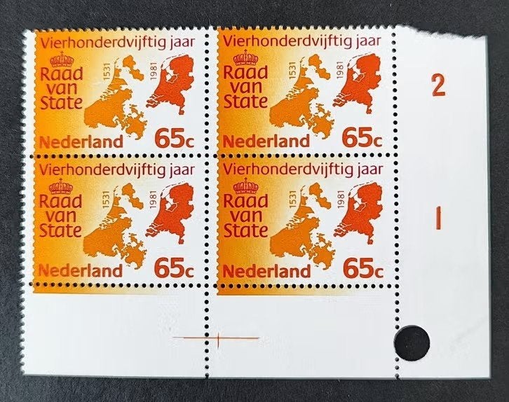 nederland nvph 1227 blok, Postzegels en Munten, Ophalen of Verzenden, Na 1940, Postfris