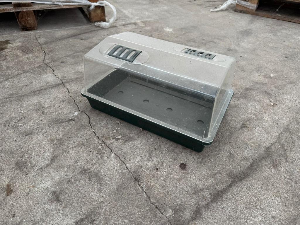 Kweekkasje / kweekbak 37x24x18.5 cm meerdere beschikbaar, Ophalen of Verzenden, Zo goed als nieuw, Kweekbak